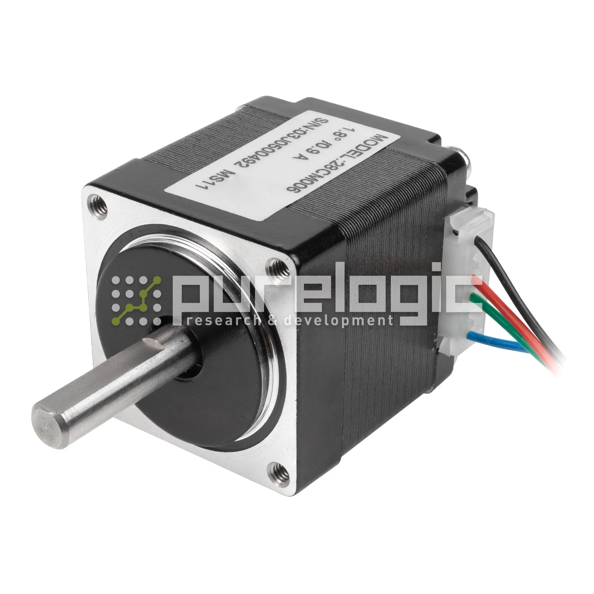 Двигатель шаговый биполярный 28CM006 3 378 Двигатель шаговый биполярный 28CM006 фото